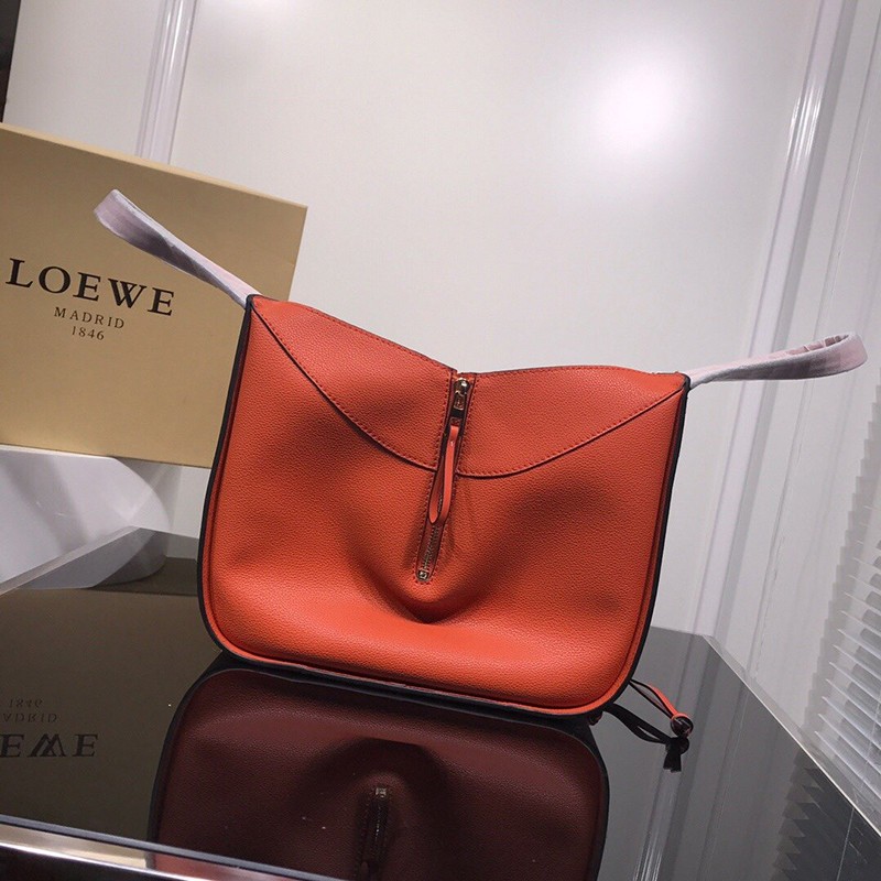 21新作 ロエベ ハンモック 偽物 クラシックレザースモール ハンドバッグ loa80048通販