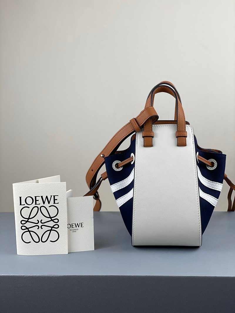 稀少ロエベ ハンモック 偽物 ドローストリング ショルダーバッグ lok40677人気