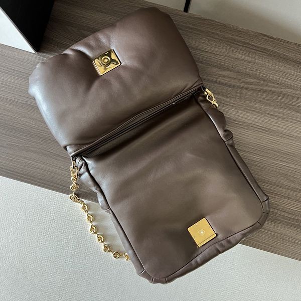 稀少ロエベ Goya Puffe ナッパ ラムスキン ショルダーバッグ 偽物 loo11667高い品質