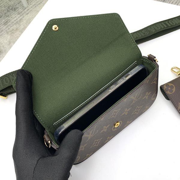 ルイヴィトン 財布 偽物 バッグ モノグラム キャンバス ブラウン LV20211N級品