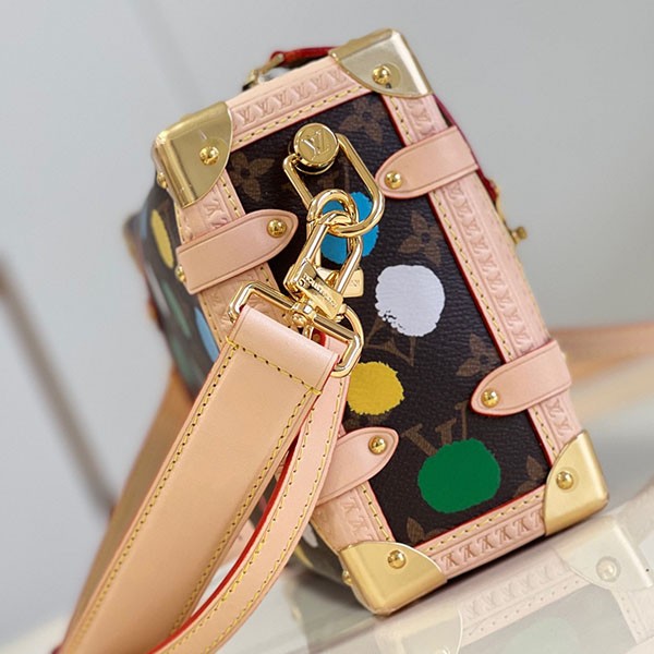 【草間彌生コラボ】LV サイドトランク ハンドバッグ コピー M46396高い品質