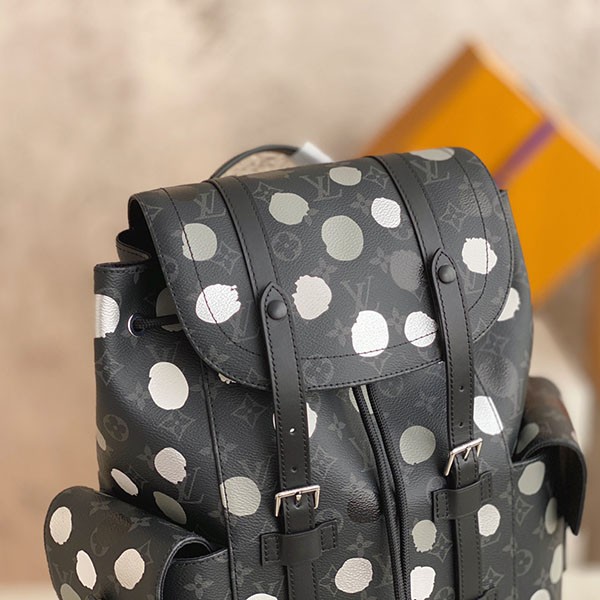 ルイヴィトン × 草間彌生 コピー LV × YK クリストファー MM M46403激安送料無料