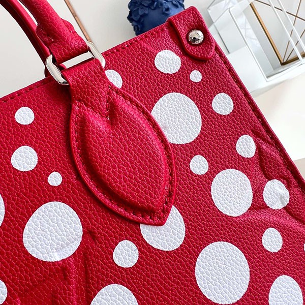 LV × YK オンザゴー PM スーパーコピー ルイヴィトン × 草間彌生 広瀬すずさん爱用 M46412激安送料無料