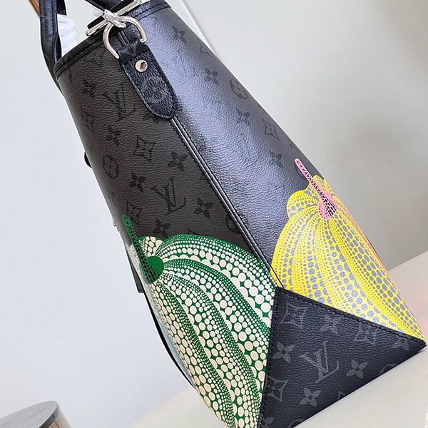 ルイヴィトン LV×YK 草間彌生 コピー ウィークエンド トートバッグ M46434人気