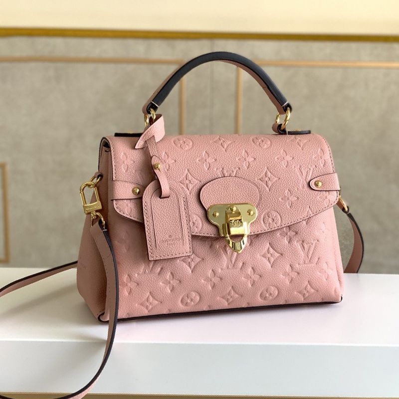 欲しい♡超限定♪ルイヴィトン ジョルジュ BB コピー バッグ★2way モノグラム グレインレザー ショルダーバッグ♪ローズプードル M53942