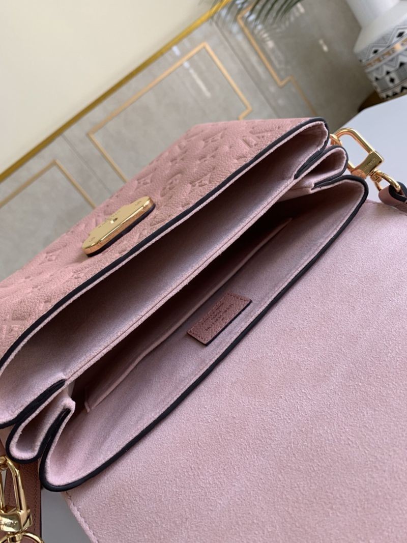 欲しい♡超限定♪ルイヴィトン ジョルジュ BB コピー バッグ★2way モノグラム グレインレザー ショルダーバッグ♪ローズプードル M53942代引きを販売