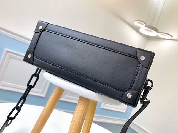 関税負担なしルイヴィトン ショルダーバッグ コピー モノグラム ソフトトランク クリア レザー ショルダー M55932高い品質
