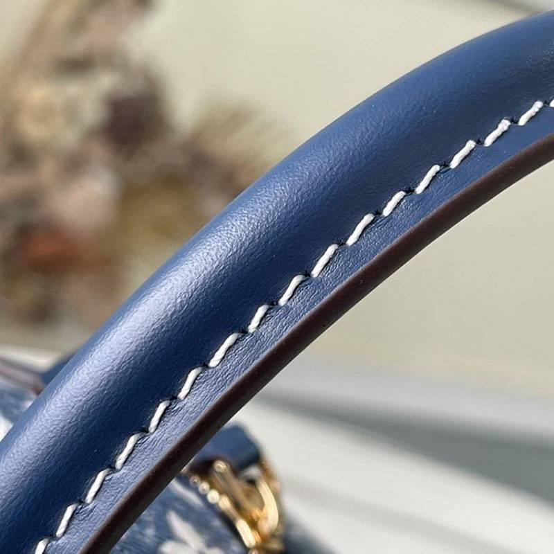 入手困難ルイヴィトン スーパーコピー スクエアバッグ ハンドバッグ デニム チェーン M59611N級品