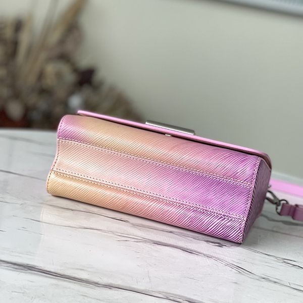 21-22AW​ルイヴィトン ツイスト MM ショルダーバッグ コピー ピンク M59894高い品質