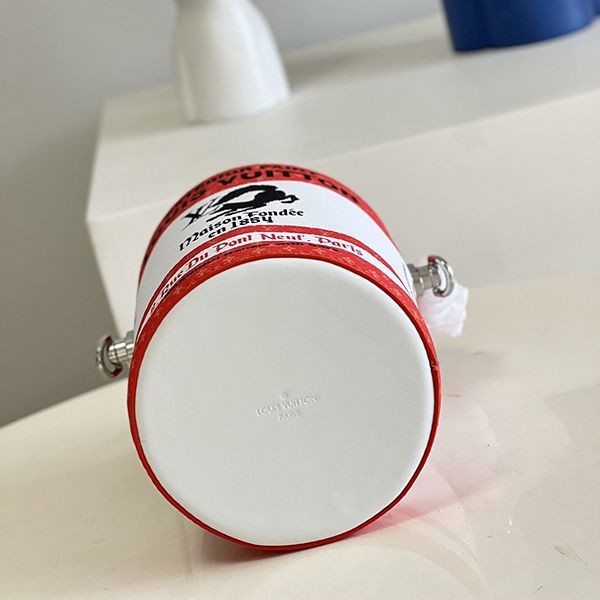送料込ルイヴィトン ペイントカン ペンキ缶風ハンドバッグ 偽物 2色 M81591品質保証