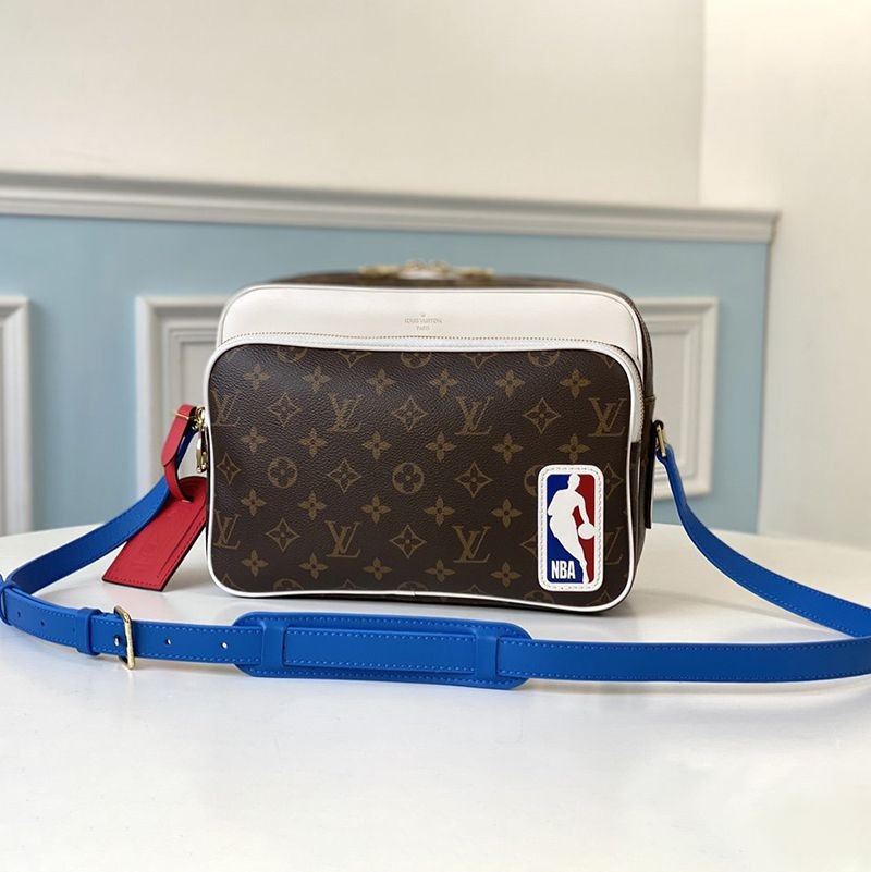 希少色ルイヴィトン x NBA コラボ NIL メッセンジャー コピー ショルダーバッグ★モノグラム M85143