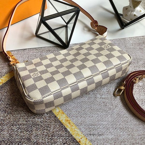定番 ルイヴィトン ショルダーバッグ コピー ダミエ ポシェット アクセソワール トートバッグ N41207高い品質