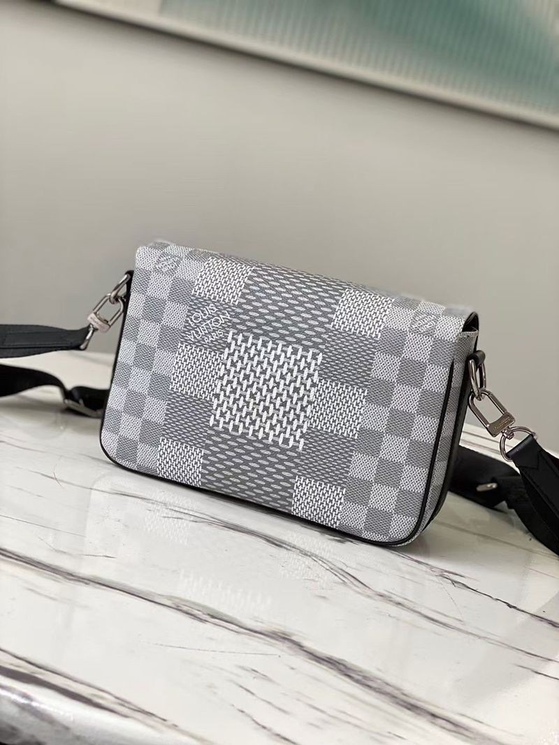 日本未入荷ルイヴィトン ステュディオメッセンジャー 偽物★ショルダーバッグ ダミエ アンタークティカ N50014激安送料無料