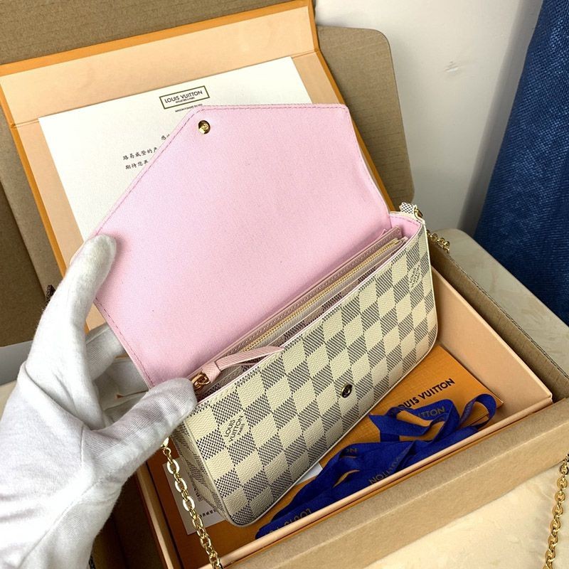 ★ルイヴィトン★バッグ ポシェット・フェリシー モノグラム/ダミエ N63106高い品質
