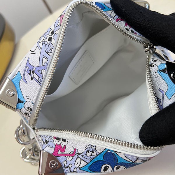 希少 ルイヴィトン 偽物 ミニ・ソフトトランク ショルダーバッグ vub38671代引きを販売