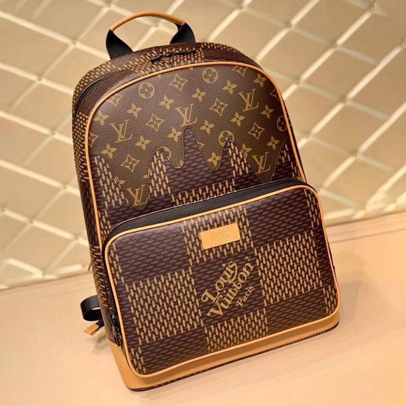 ルイヴィトン キャンパス バックパック NIGO ダミエジャイアント偽物 vux76901