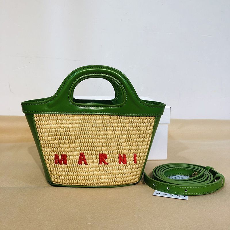 大人気！可愛い マルニ  TROPICALIA マイクロ かごバッグ 偽物 マルニ ハンモックバッグ mat49973