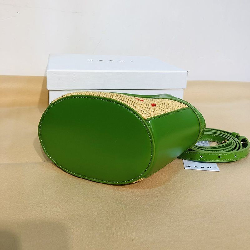 大人気！可愛い マルニ  TROPICALIA マイクロ かごバッグ 偽物 マルニ ハンモックバッグ mat49973激安送料無料