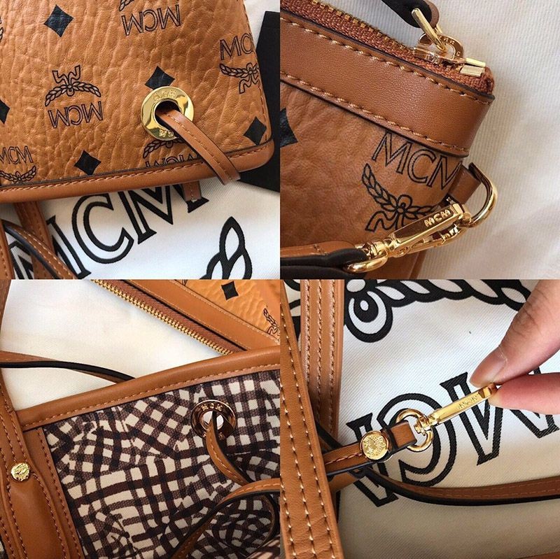 MCM コピー エムシーエム トートバッグ ヴィセトス Medium リバーシブル LIZショッパー mcb61935高い品質