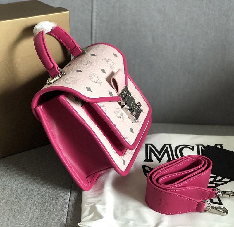 大人気!!新色MCM エムシーエム バッグ 偽物〈パトリシア〉サッチェルバッグ - ヴィセトス mch06929激安送料無料