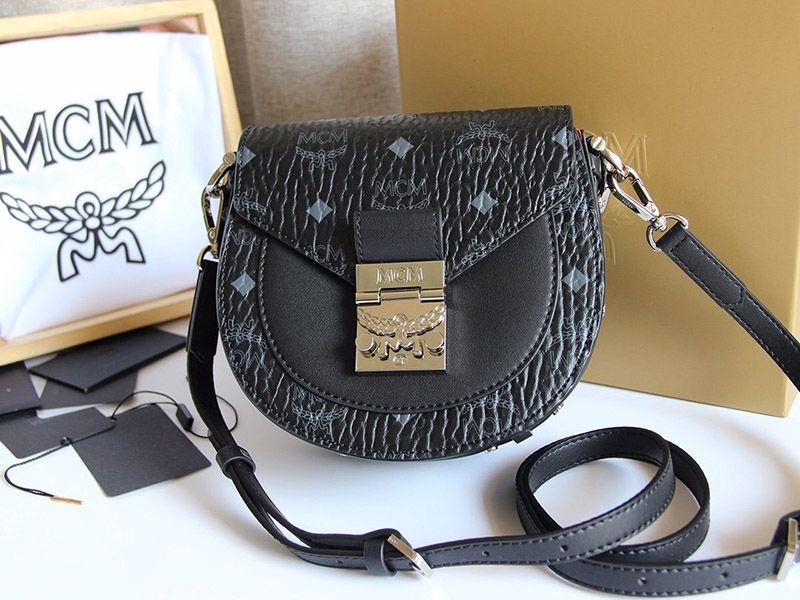 ★MCM コピー★エムシーエム バッグ  パトリシア ヴィゼトス レザーショルダーバッグ mcj79665代引きを販売