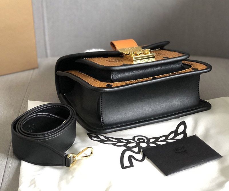 希少色 MCMエムシーエム バッグ 偽物〈パトリシア〉サッチェルバッグ - ヴィセトス mco64837高い品質