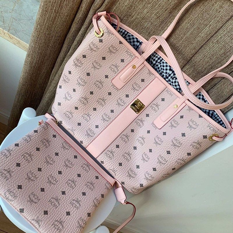MCM  エムシーエム トートバッグコピー ヴィセトス Medium リバーシブル LIZショッパー mcp18417最高級