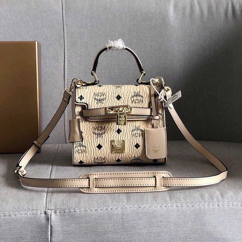 ☆MCM大人気Kelly コピーヘリテージ ヴィセトス サッチェルバッグ mcr22726
