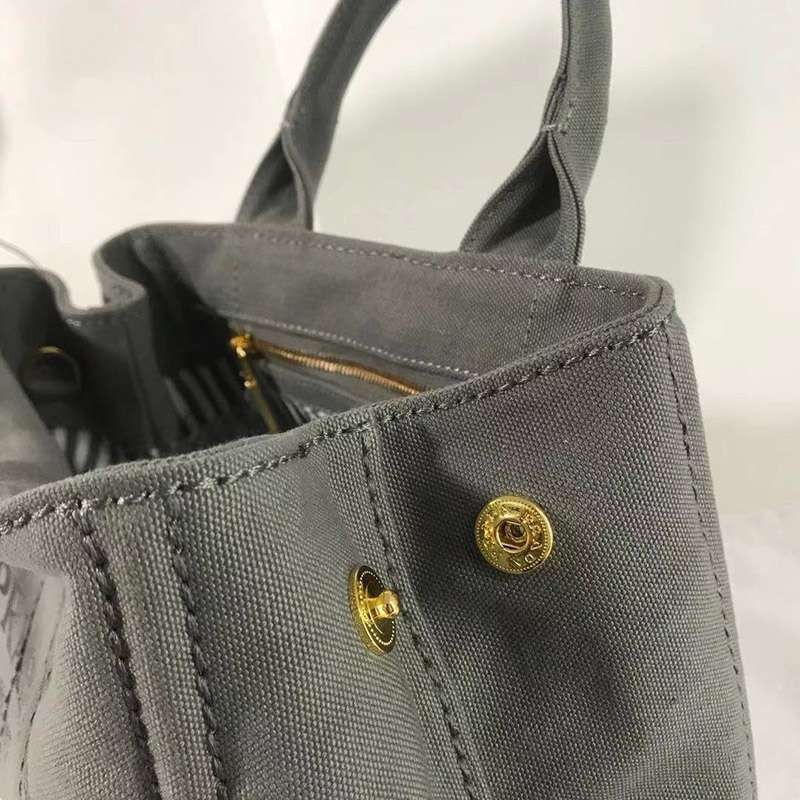 [プラダ] カナパ x レザー トートバッグコピー / ショッピングバッグ 【追跡付】 puj76372N級品