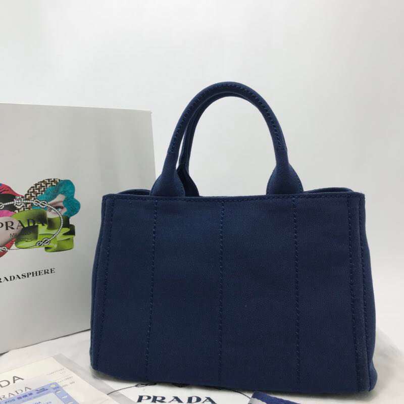 [プラダ] カナパ x レザー トートバッグ 偽物 / ショッピングバッグ puw75591通販