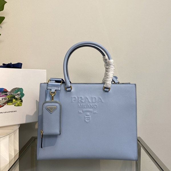 大人気！プラダ コピー サフィアーノレザー ハンドバッグ pue87184通販