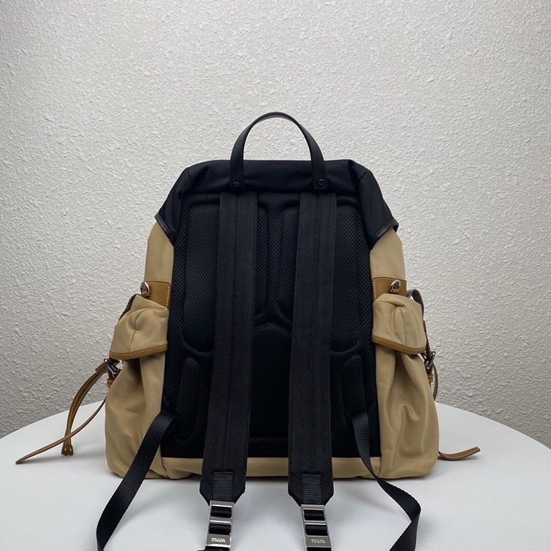 プラダ☆テクニカルファブリックサフィアーノレザー バックパック pul53512通販
