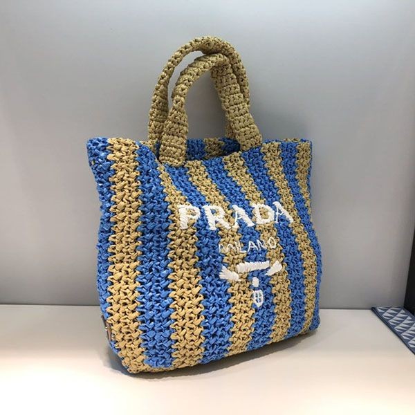 入手困難 プラダ ラフィアトート スーパーコピー スモールサイズ pus40856通販