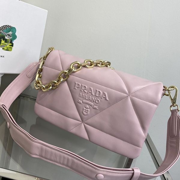n級品 おすすめプラダ コピー パデッドナッパレザー ショルダーバッグ puz72378人気