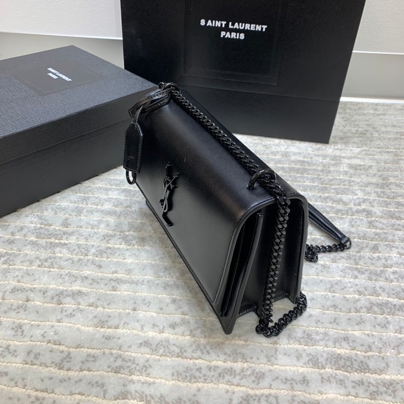 21AW新作サンローラン ショルダーバッグ 偽物 サンセット ミディアム バッグ クロコ エンボス 442906DND0J9207高い品質