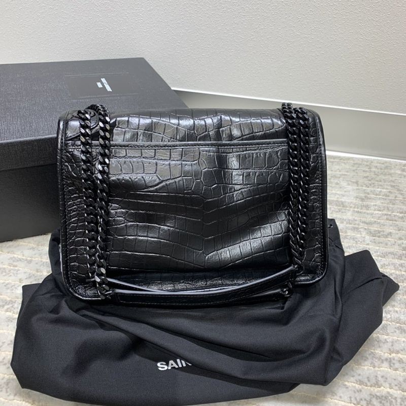 稀少サンローラン ショルダーバッグ コピー ニキ ミディアム クリンクルヴィンテージレザー 6331580EN04345通販