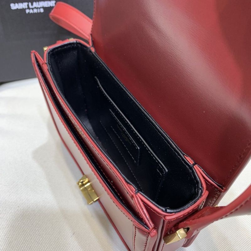 超話題!サンローラン ショルダーバッグ 偽物 ボックスレザー サッチェルバッグ Sab56413N級品