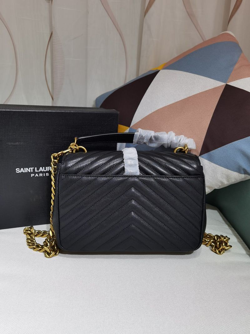 希少色サンローラン ハンドバッグ スーパーコピー★カレッジ ミディアム マトラッセ Sad86214最高級