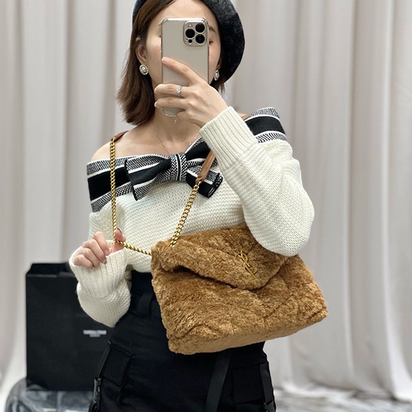 《大人気》サンローラン ショルダーバッグ コピー★YSLエンベロープ チェーンバッグ ミディアム Saj24796