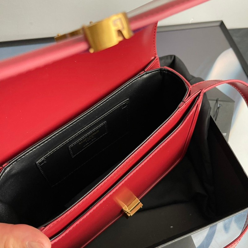 人気No1☆サンローラン ショルダーバッグ コピー ボックスレザー サッチェルバッグ Sak57948代引きを販売