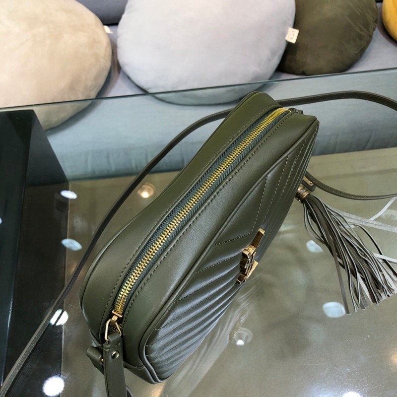 大人気！サンローラン ショルダーバッグ コピー☆ルー キルティングレザー カメラバッグ Sao12943N級品