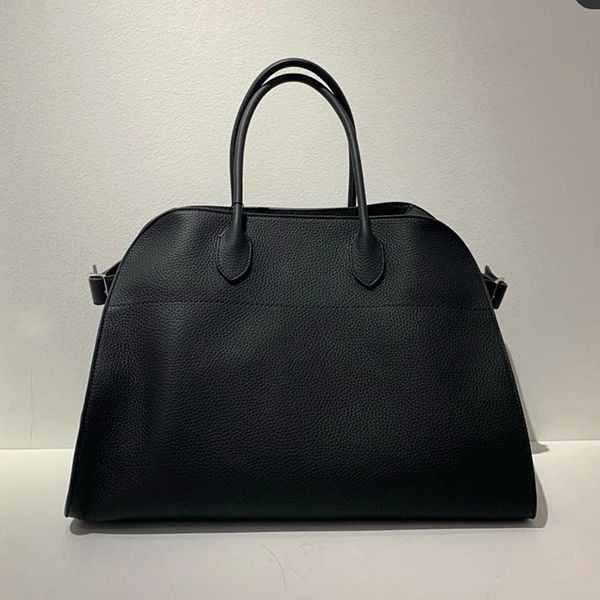 入手困難[THE ROW コピー] MARGAUX15 レザーバッグ ブラック zal75759高い品質