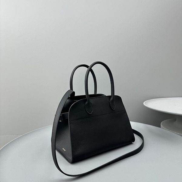 ザロウ スーパーコピーマルゴー THE ROW Margaux10 レザー バッグ zam36633通販