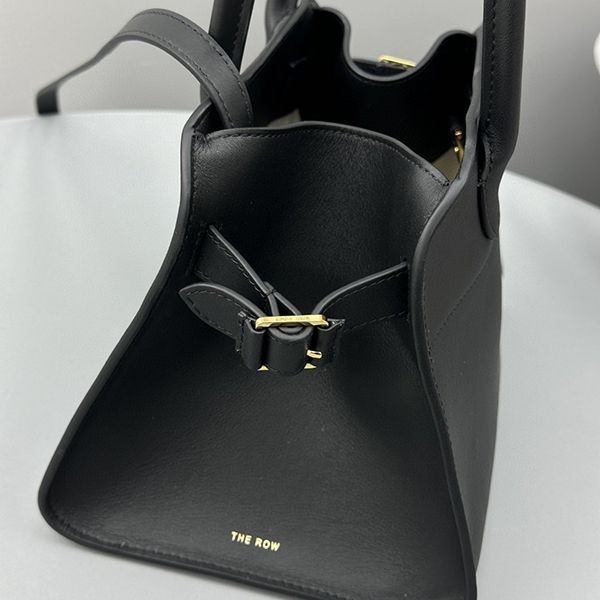 ザロウ スーパーコピーマルゴー THE ROW Margaux10 レザー バッグ zam36633N級品