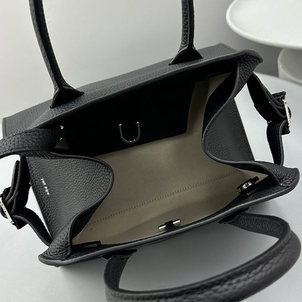 高品質ザロウ コピー マルゴー THE ROW Margaux10 レザー バッグ zar27090N級品