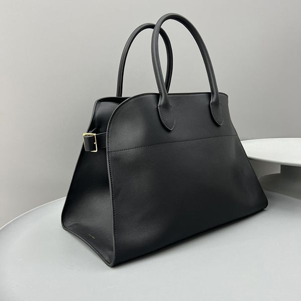 最新ザロウ 偽物 MARGAUX15 レザーバッグ ブラック zau00108激安送料無料
