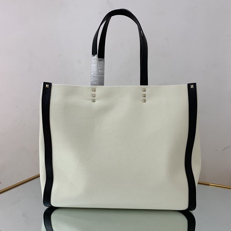 ブランドヴァレンティノ トートバッグ 偽物 ショッピングバッグ NEON VLTN キャンバス ミディアム Vua11801通販