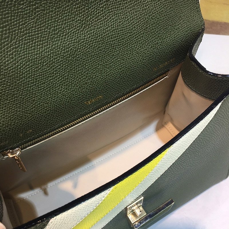 可愛い ヴァレクストラ Iside イジィデ クロコダイル ハンドバッグ Vur12742最高級
