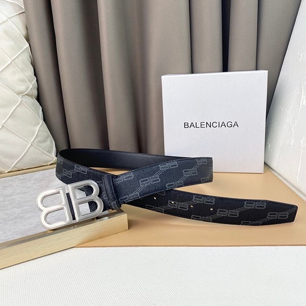 バレンシアガ BB HOURGLASSシグネチャーベルト 偽物 38MM ban57762通販