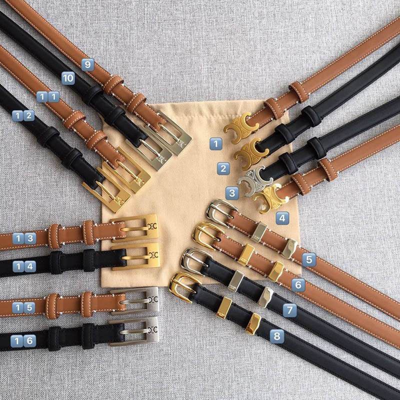 入手困難【セリーヌ コピー】スモール マイヨン トリオンフ ベルト カーフスキン Cei22849代引きを販売